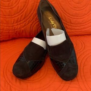 Made in Italy Brown Suede Shoes 41 Excellent!